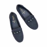 Blue Women Moccasin WN4489 - View 5