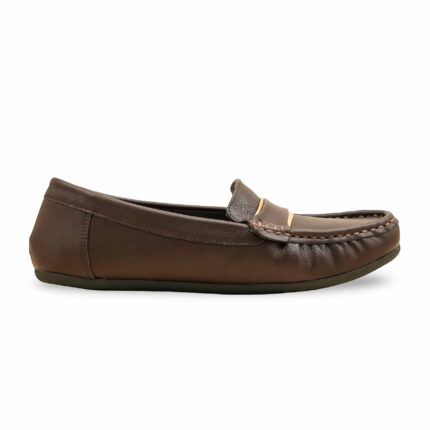 Brown Women Moccasin WN4490 - View 2