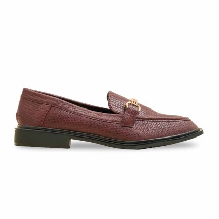Maroon Moccasin WN4499 - View 2