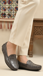 Grey Moccasin For Women WN4507 - View 1