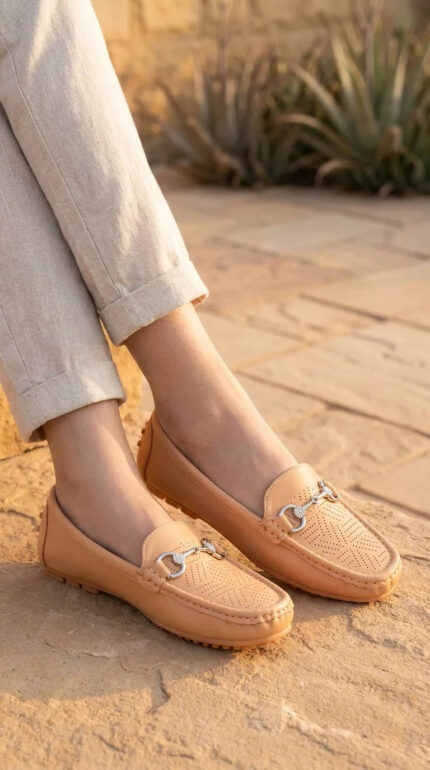 Fawn Moccasin For Women WN4512 - View 1