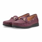 Maroon Moccasin For Ladies WN4513 - View 4