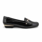 Black Moccasin For Ladies WN4519 - View 3