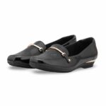Black Moccasin For Ladies WN4519 - View 4