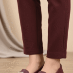 Maroon Moccasin For Ladies WN4520 - View 1