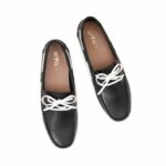 Black Moccasin For Women WN4521 - View 5