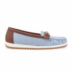 Sky Blue Women Moccasin WN4522 - View 2