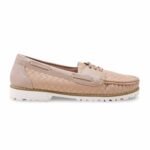 Beige Women Moccasin WN4523 - View 2