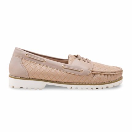 Beige Women Moccasin WN4523 - View 2