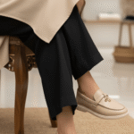 Beige Women Moccasin WN4524 - View 1