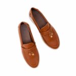 Brown Women Moccasin WN4524 - View 5