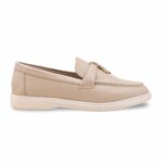 Beige Women Moccasin WN4524 - View 2