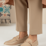 Beige Women Moccasin WN4525 - View 1