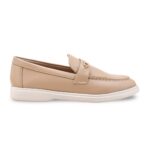Beige Women Moccasin WN4525 - View 2