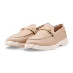 Beige Women Moccasin WN4525 - View 3