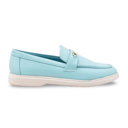 Sky Blue Women Moccasin WN4525 - View 2