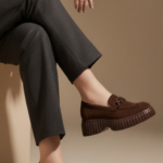 Brown Moccasin For Women WN4526 - View 1