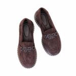 Brown Moccasin For Women WN4526 - View 5