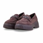 Brown Moccasin For Women WN4526 - View 3
