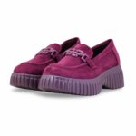 Maroon Moccasin For Women WN4526 - View 3