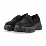 Black Moccasin For Ladies WN4527 - View 3