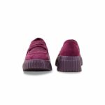 Maroon Moccasin For Ladies WN4527 - View 4