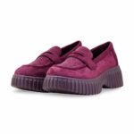 Maroon Moccasin For Ladies WN4527 - View 3