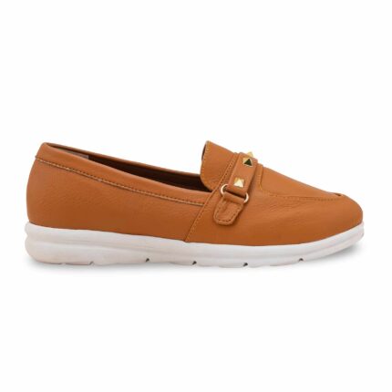 Tan Women Moccasin WN4534 - View 2