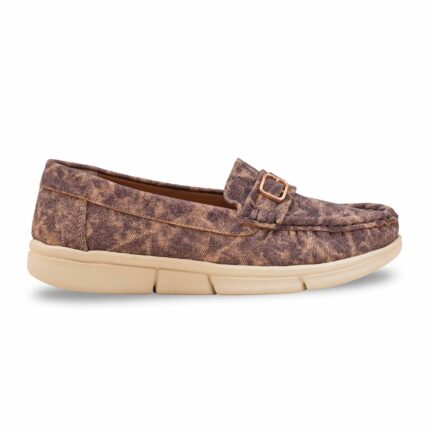 Brown Women Moccasin WN4536 - View 2
