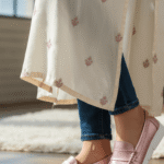 Pink Moccasin For Ladies WN4539 - View 1