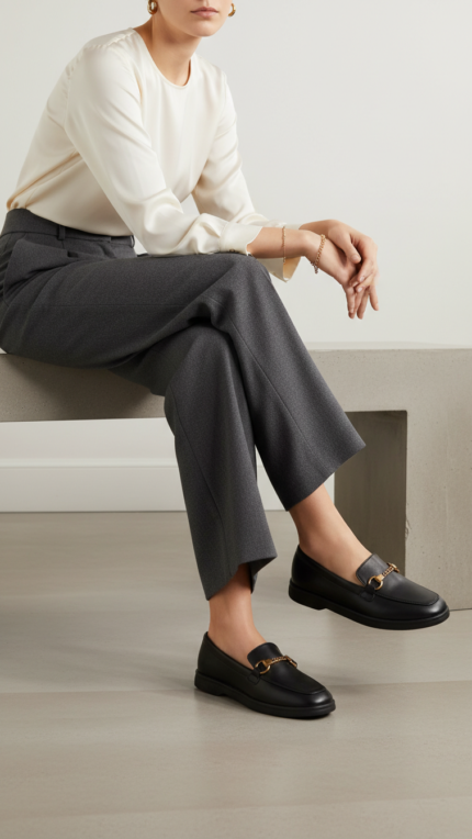 Black Pumps For Women WN4543 - View 1
