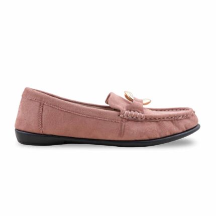 Pink Moccasin For Women WN4547 - View 2