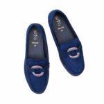 Navy Women Moccasin WN4547 - View 5