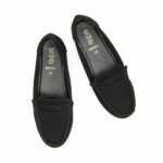 Black Women Moccasin WN4551 - View 5
