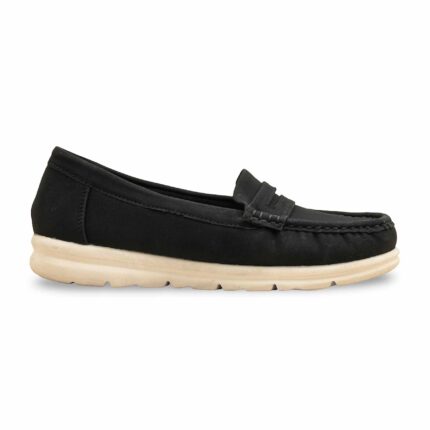 Black Women Moccasin WN4551 - View 2