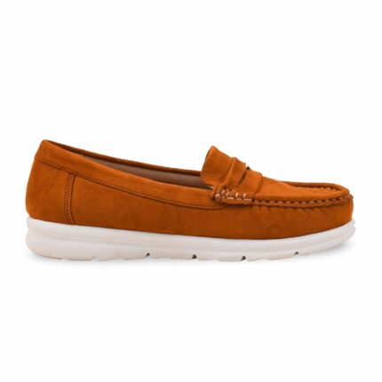 Tan Women Moccasin WN4551 - View 2