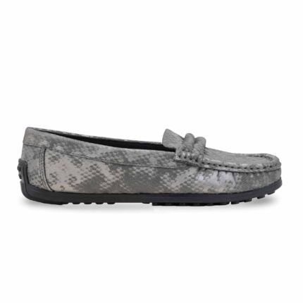 Grey Women Moccasin WN4553 - View 2