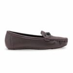 Brown Moccasin For Women WN4554 - View 2