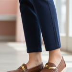 Brown Moccasin For Ladies WN4555 - View 1