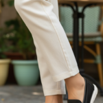 Black Moccasin For Ladies WN4559 - View 1