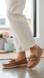 Pink Moccasin WN4561 - View 1