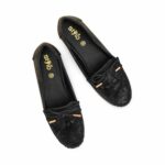 Black Women Moccasin WN4561 - View 5