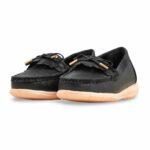 Black Women Moccasin WN4561 - View 3