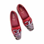 Maroon Moccasin WN4564 - View 5