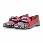 Maroon Moccasin WN4564 - View 3