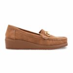 Brown Moccasin For Women WN4587 - View 4