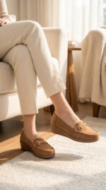 Brown Moccasin For Women WN4587 - View 1