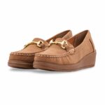 Brown Moccasin For Women WN4587 - View 5