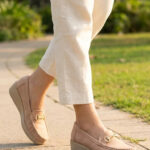 Beige Moccasin For Women WN4587 - View 1