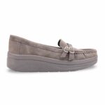 Grey Moccasin For Women WN4597 - View 4